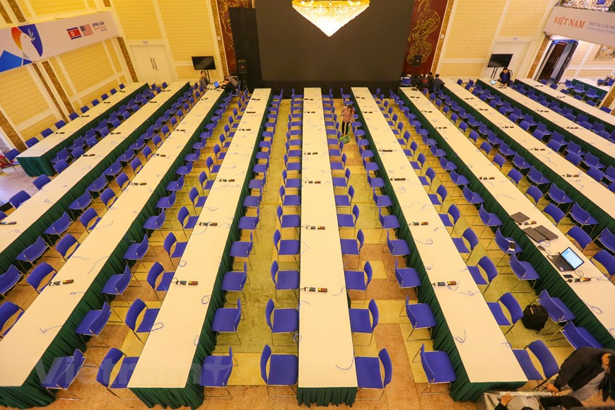 Hall A is now ready (Photo: VNA)