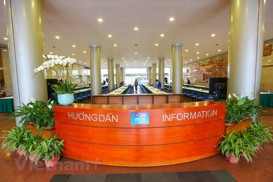 IMC is divided into 3 zones: Hall A, hall B and a cafeteria (Photo: VNA)