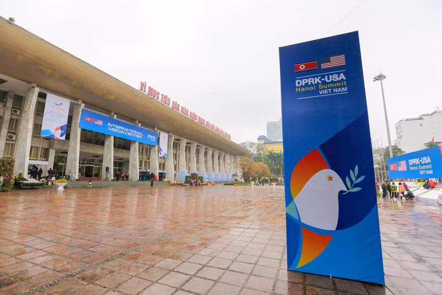 Boasting an area of 4,000sqm, the IMC is expected to serve over 3,000 journalists (Photo: VNA)