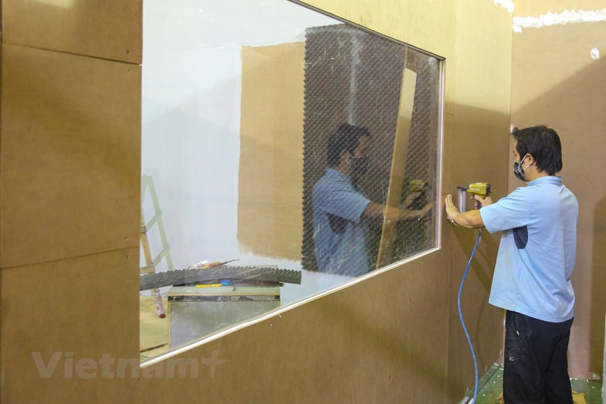 Private studios with sufficient equipment are soon to be ready for large media agencies (Photo: VNA)