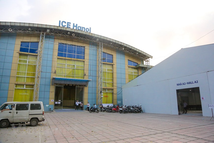 IMC campus is divided into three zones to serve thousands of domestic and foreign journalists (Photo: VNA)