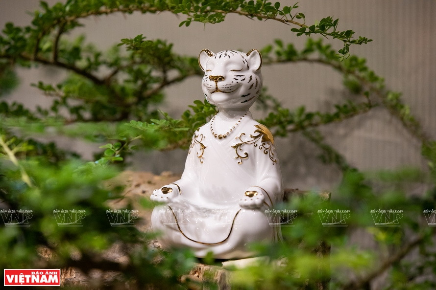 Tiger figurines colllection. (Photo: VNP/VNA)