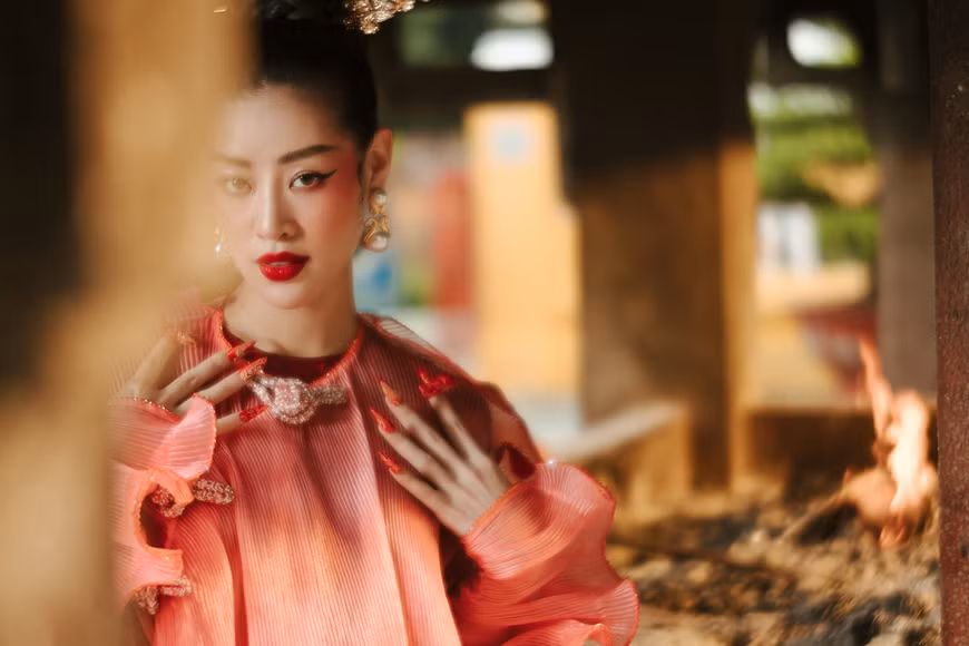 In addition to her personal plans for the immediate future, Khanh Van will also be involved in the Miss Universe Vietnam 2022 pageant as a holder of the crown and as host. (Photo: VNA)