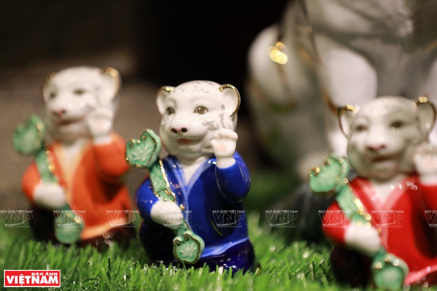 Tiger figurines colllection. (Photo: VNP/VNA)