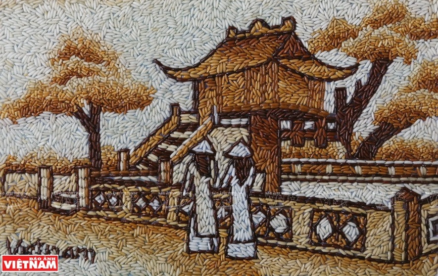 In particular, paintings of nature, country, or Vietnamese are favored by many people.(Photo: VNP/VNA)