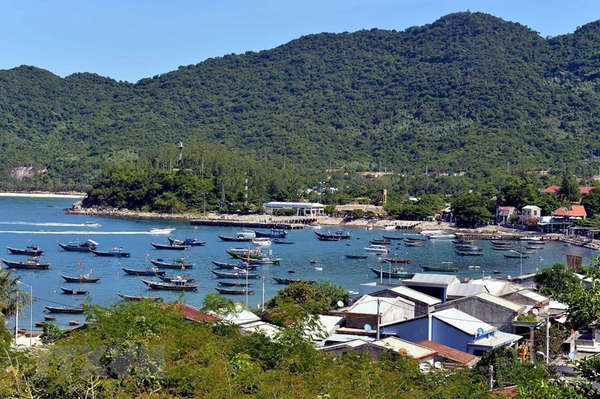 Boat dock of a fishing village on Cu Lao Cham (Source: VNA)