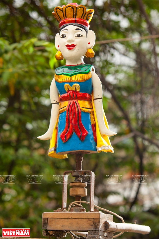 A puppet in the 'The eight fairies' show (Photo: VNA)