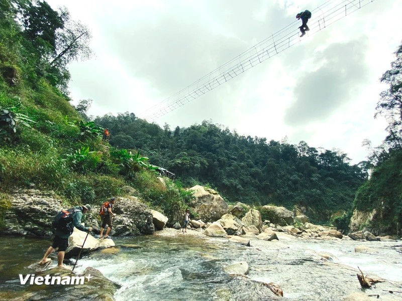 To visit this mountain in Vietnam, travellers need to secure a permit from the Lai Chau Provincial Border Guard Command in Lai Chau city. The legendary Mt Pusilung remains a dream destination for many adventurers. (Photo: Vietnam+)