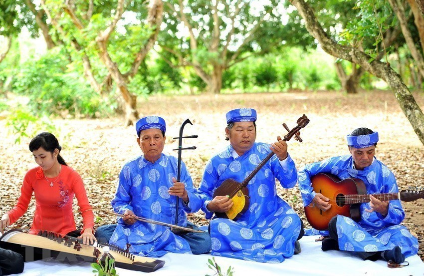 Don Ca Tai Tu (amateur music) from southern Vietnam was officially recognised by UNESCO as an Intangible Cultural Heritage of Humanity on December 5, 2013 (Photo: VNA)
