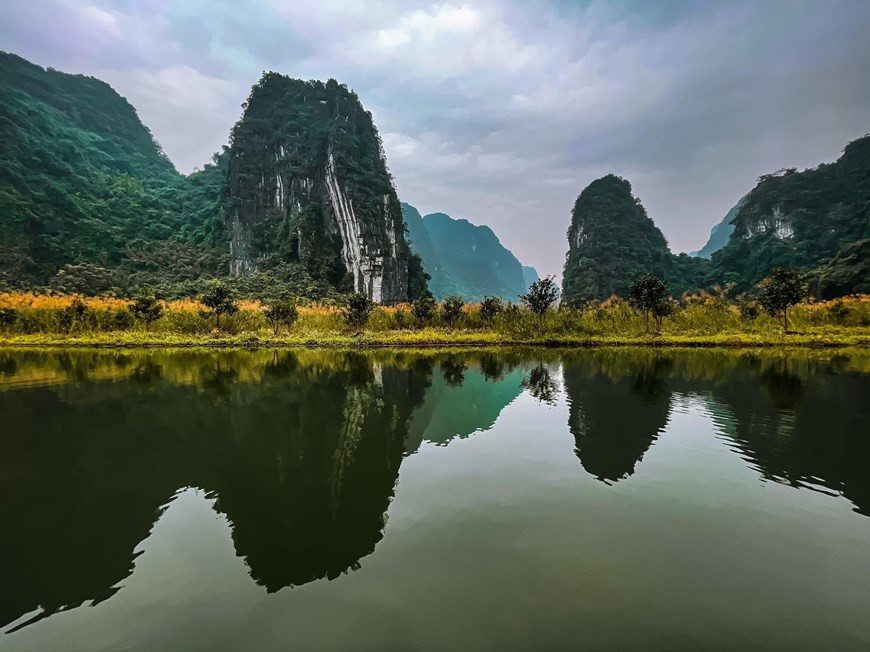 Visitors to Ninh Binh province can visit relic sites dating back to the Le dynasty (980 to 1009), including Trinh Temple, Suoi Tien Temple, among others. (Photo: Vietnam+)
