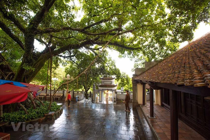 Cua Ong Temple is not only a destination of spiritual tourism but also boasts numerous historical and cultural values that are useful for educating the young about the country’s history and culture. In recent years, authorities of Cam Pha city have worked to promote values of this special national historical relic site. Vice Chairman of the Cam Pha People’s Committee Dinh Ngoc Chien said the city has been upgrading and expanding local historical, cultural, and architectural relic sites so as to preserve their values and attract visitors. Authorities are striving towards sustainable development of cultural and spiritual tourism so that it can contribute more to the common growth of the whole tourism sector as well as socio-economic development of Quang Ninh (Photo: VietnamPlus)