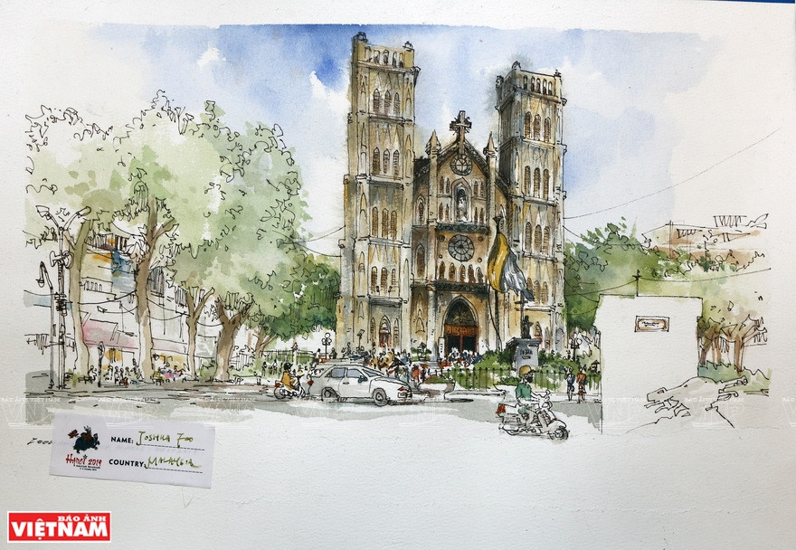 Hanoi Cathedral, one of the first Western architecture works in Hanoi, is the oldest church that has witnessed changes of the capital city over the past three centuries. (Photo: VNP/VNA)