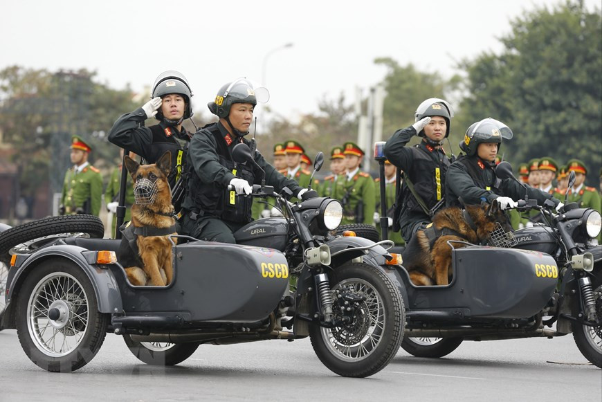 Forces are ready to ensure safety for the 13th National Party Congress (Photo: VNA)