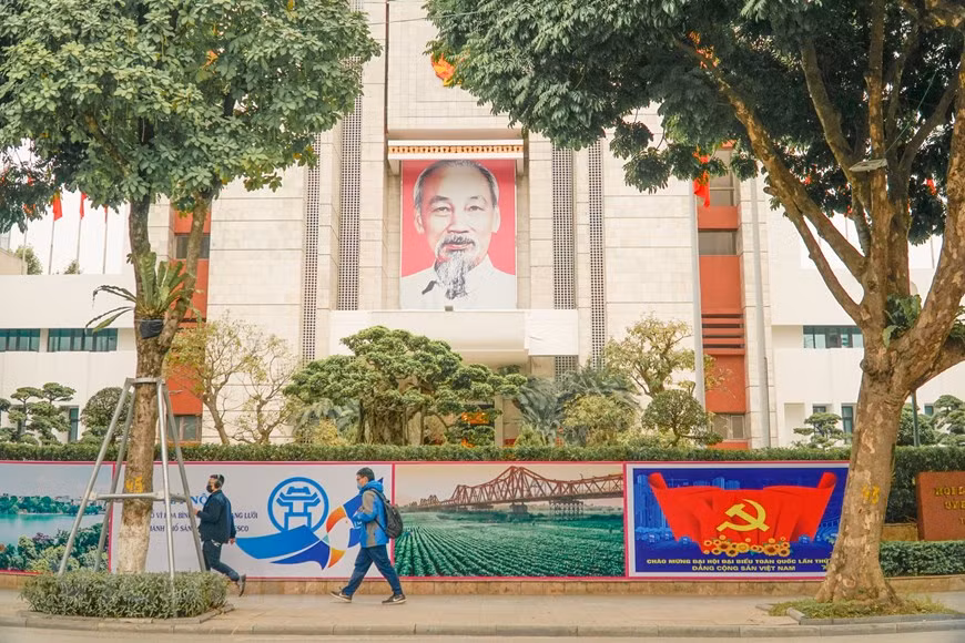 Headquarters of the Hanoi Municipal People's Committee (Photo: Vietnam+)