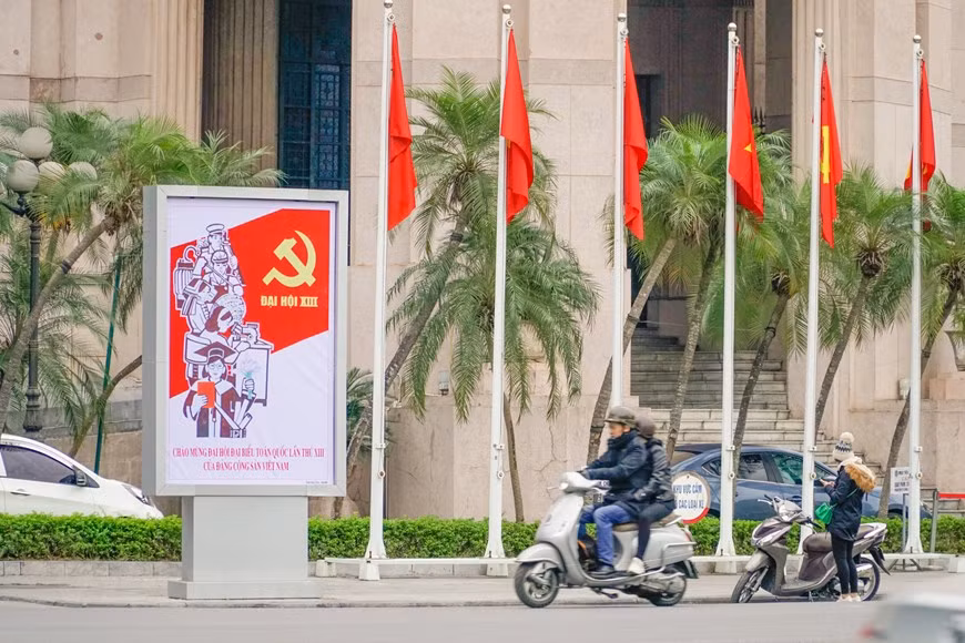 A corner in downtown Hanoi (Photo: Vietnam+)
