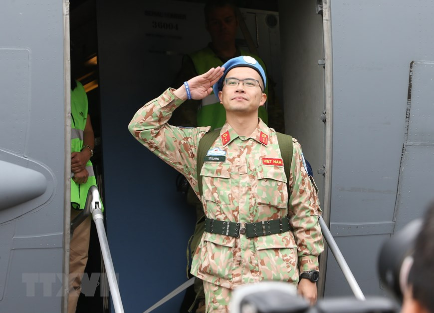 They will also join defence foreign affairs and serve as medical care-givers to locals (Photo: VNA)