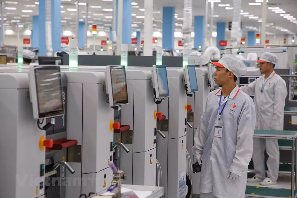 Its production process, quality control, manufacturing facilities, and operating information technology systems are vigorously audited by partners from the US, the EU, and Russia (Photo: Minh Son/Vietnam+)