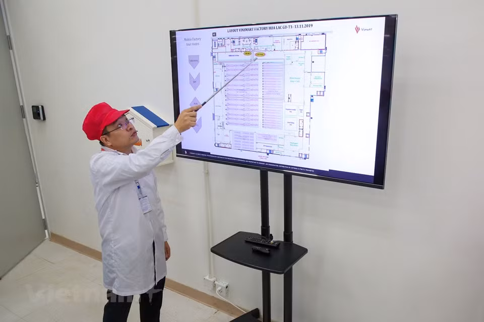 Capacity in the first phase is to hit 26 million devices per year (Photo: Minh Son/Vietnam+)