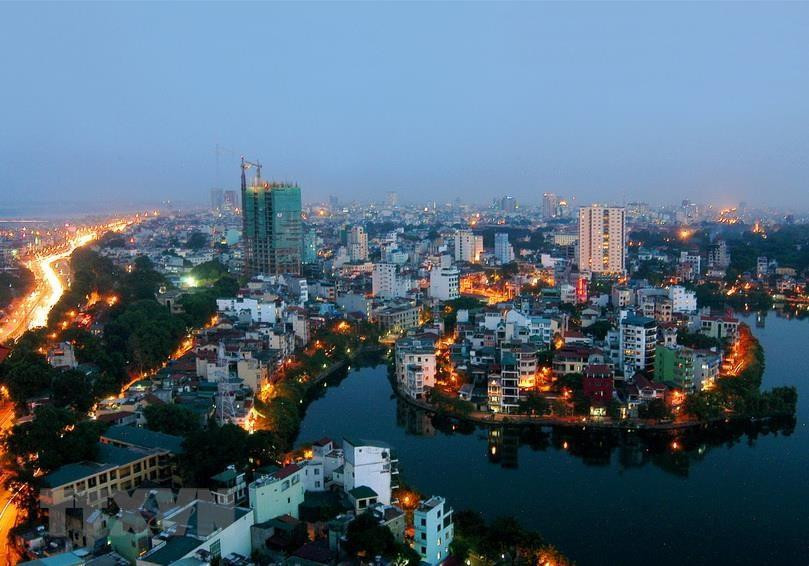 Truc Bach lake (Photo: VNA)