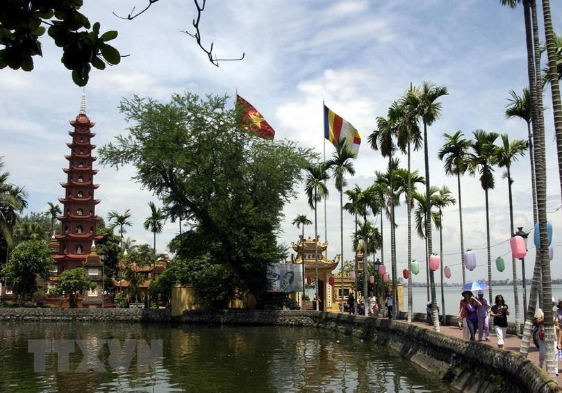 Tran Quoc pagoda, one of the oldest pagodas in Vietnam (Photo: VNA)