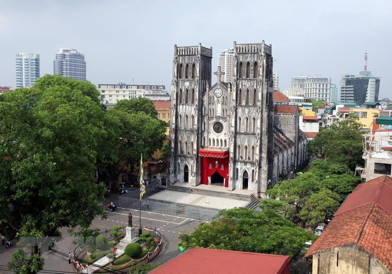 St Joseph's Cathedral, also known as Nha Tho Lon in Vietnamese, was built in 1887 (Photo: VNA)
