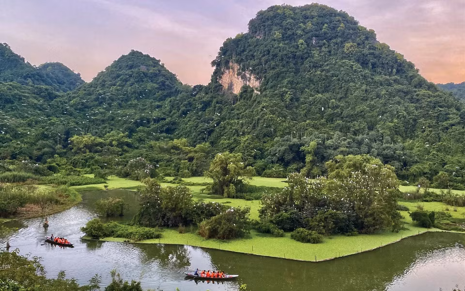 The Thung Nham Bird Garden is an ideal “home” for many resident bird species in the Red River Delta as well as seasonal migratory birds. (Photo: VNP/VNA)