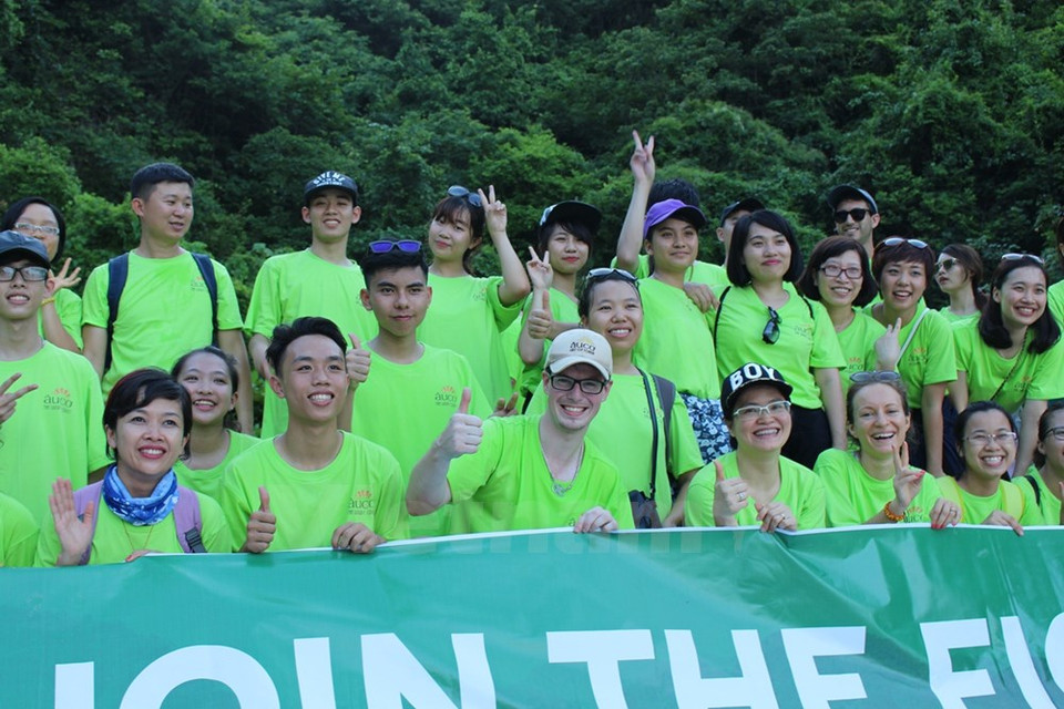 Volunteers of the programme