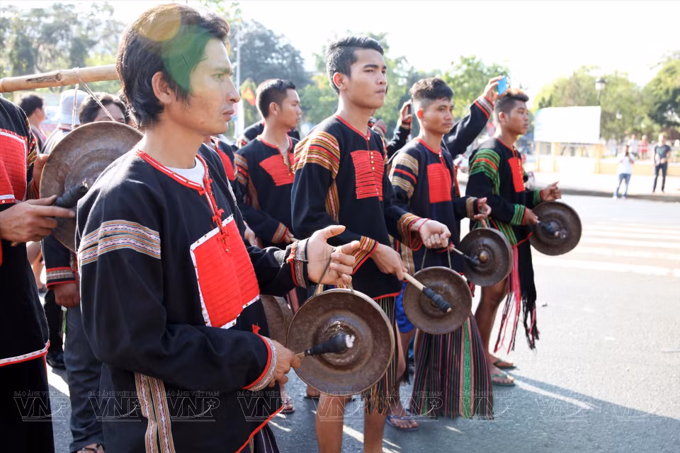 Ede ethnic group’s traditional costume. (Photo: VNA)