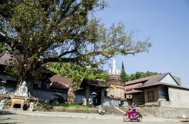 Phat Da pagoda is a famous Buddhist sanctuary in Ha Tien city (Photo: VNA)