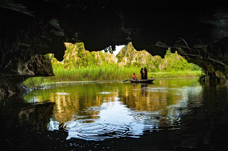 Ca Cave with magical beauty at Van Long Nature Reserve. (Photo: VNA)