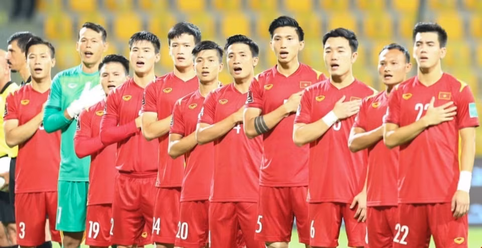 Vietnam makes history by reaching third round of World Cup 2022 qualifiers in Asia. (Photo: Hoang Linh/VNA)