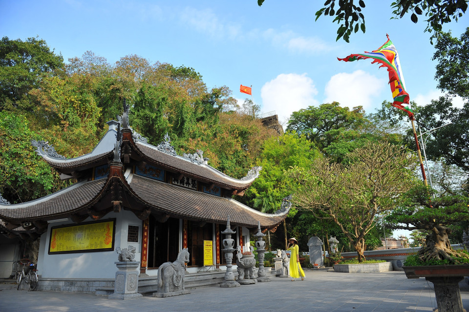 Ancient Non Nuoc pagoda (old name: Duc Thuy Son) (Photo: VNA)