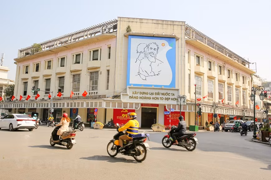 It’s just a week from the opening of the 13th Party Congress. (Photo: Minh Son/Vietnamplus)