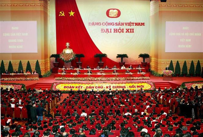 The 12th National Party Congress takes place in Hanoi from January 20 to 28, 2016. (Photo: VNA)