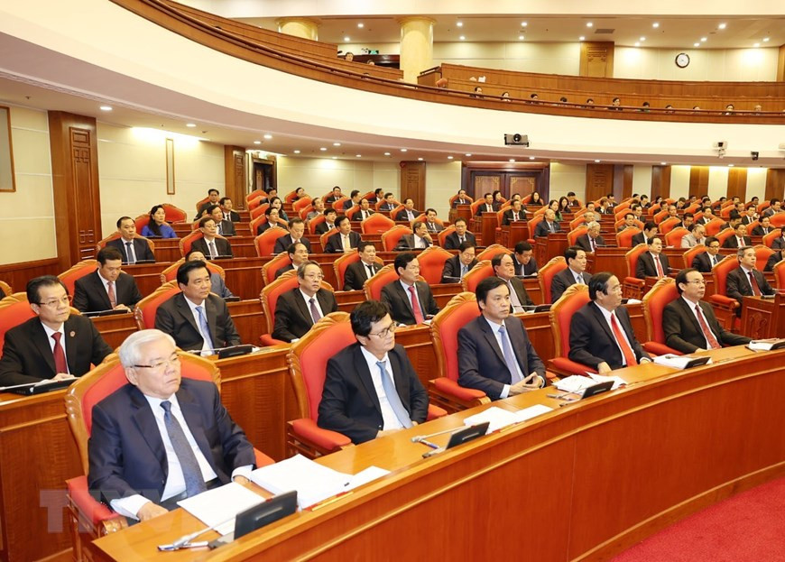Also at this plenum, the Politburo will submit for the first time a draft list of nominated candidates for the Inspection Commission of the 13th Party Central Committee (Photo: VNA)