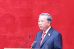 Party General Secretary To Lam speaks at the 8th Congress of the Central Public Security Party Organisation (Photo: VNA)
