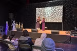 An art performance at the “Festival of Solidarity” held in Cergy (Photo: VNA)