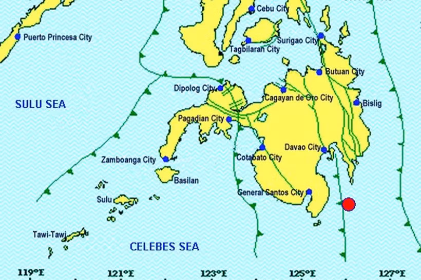 Earthquake jolts southern Philippines