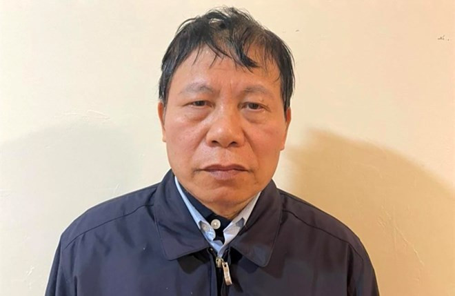 Nguyen Nhan Chien, former Secretary of the Bac Ninh provincial Party Committee, is charged with accepting bribes. (Photo: Ministry of Public Security)