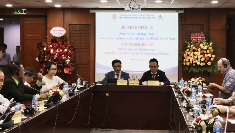 The international workshop held by the Vietnam Academy of Social Sciences in Hanoi on July 5 (Photo: VNA)