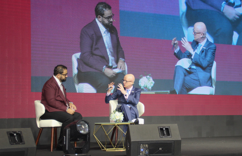 Some speakers at the Trinity Forum 2024 in HCM City (Photo: VNA)