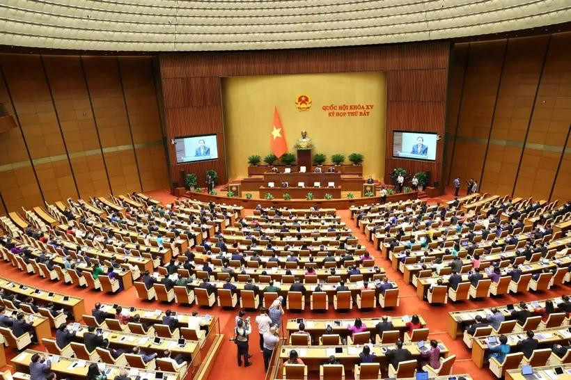 A view of the 7th session of the 15th National Assembly (Photo: VNA)