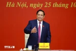 Prime Minister Pham Minh Chinh addresses the meeting. (Photo: VNA)