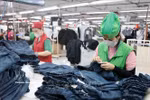 Garment-textile remains a driver of export growth. (Photo: VNA).