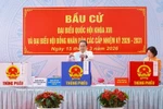 NA Chairman casts ballot in Ho Chi Minh City