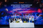 Sun Group officially signed a strategic partnership with H2O Events and LaserVision. (Sun Group)