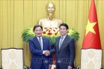 State President Luong Cuong (R) receives Park Chang-dal, Special Envoy of the Korean President. (Photo: VNA)