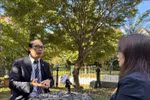 Dr Nguyen Hong Son, Chairman of the Union of Vietnamese Associations in Japan grants an interview to the Vietnam News Agency's reporter in Tokyo (Photo: VNA)