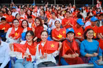 A large crowd of people attend the rehearsal parade of the A80 event. (Photo: VNA)