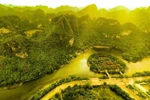 A view of the Trang An Landscape Complex (Photo: VNA)